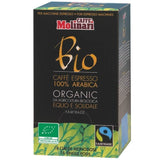 Molinari Organic Fairtrade ESE Coffee Paper Pods (1 Pack of 18)
