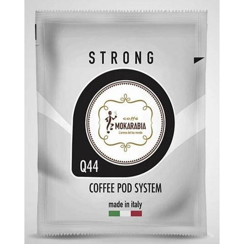 Mokarabia Strong ESE Coffee Paper Pods (1 Pack of 100)