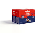 Lavazza Crema e Gusto ESE Coffee Paper Pods (2 Packs of 50) Left Pack