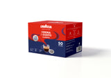 Lavazza Crema e Gusto ESE Coffee Paper Pods (4 Packs of 50) Right Pack